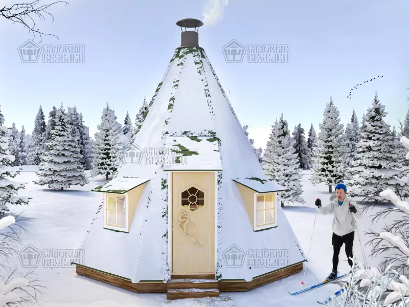 Гриль чум "Winter hut 17" XL